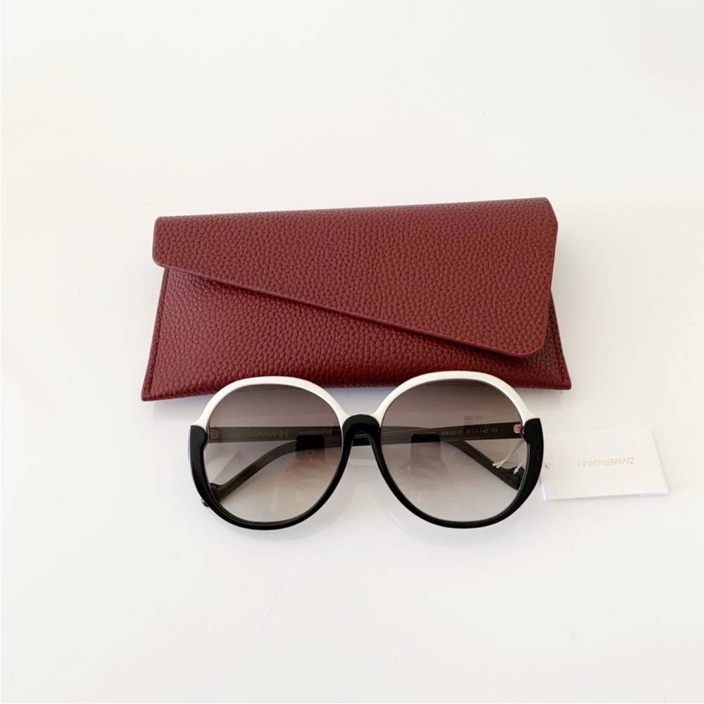 Zimmermann Burgundy sunglass Case only
